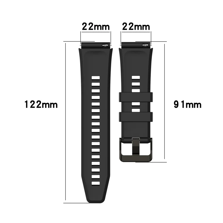 SYA001809301_B3.webp 22mm Vertical Silicone Watch band - Image 4