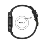 22mm Vertical Silicone Watch band - Image 5
