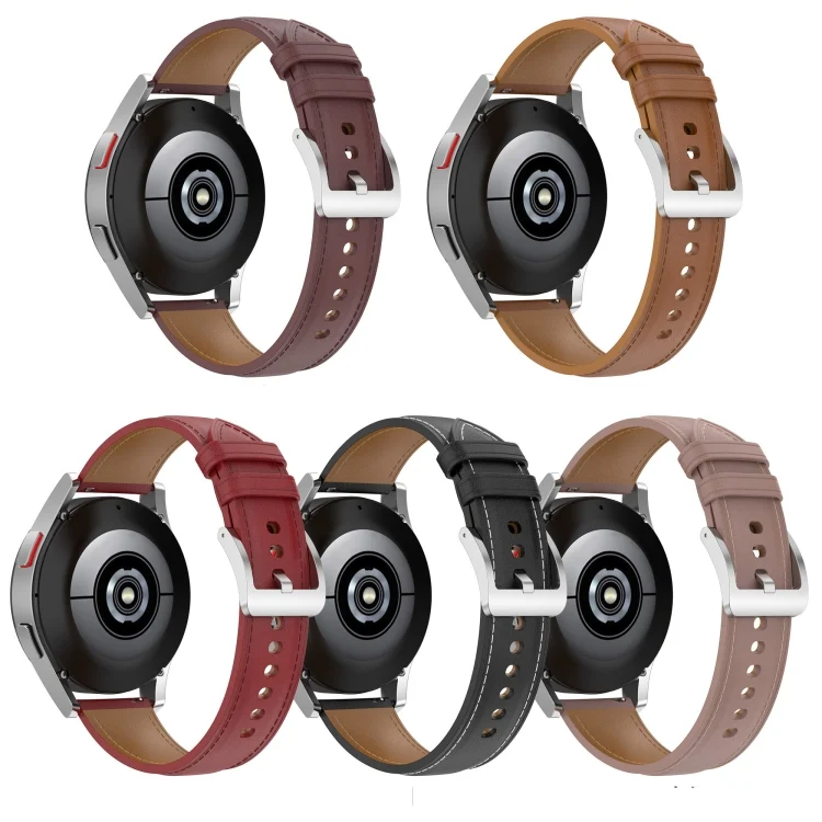 SYA001809905_B1.webp Embossed Genuine Leather Watch Strap - Image 2