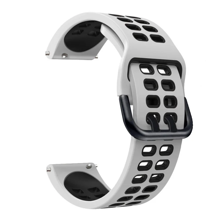 20mm Mixed-color Silicone Strap