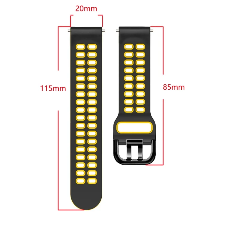 SYA001810601_B3.webp 20mm Mixed-color Silicone Strap - Image 4