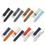 22mm Contrast Pin Buckle Leather Strap - Image 2