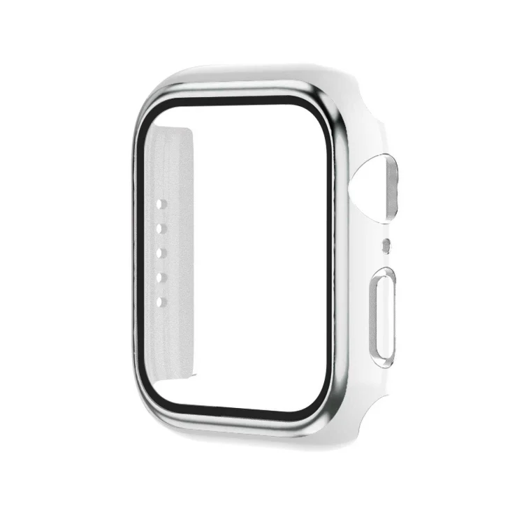Electroplating Two-color PC+Tempered Film Watch Case