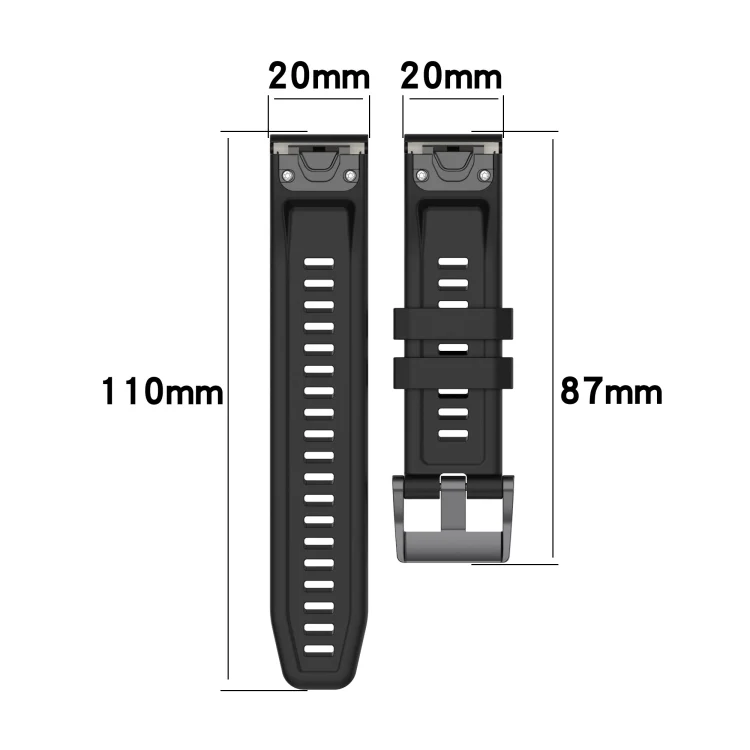 SYA001835102_B2.webp 20mm Silicone Solid Color Watch Band - Image 3