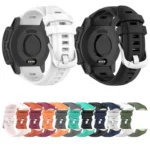 20mm Silicone Solid Color Watch Band - Image 3