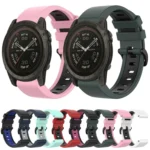 26mm Silicone Sports Two-Color Watch Band - Image 2