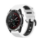 26mm Silicone Sports Two-Color Watch Band