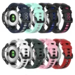 22mm Silicone Sports Two-Color Watch Band - Image 3