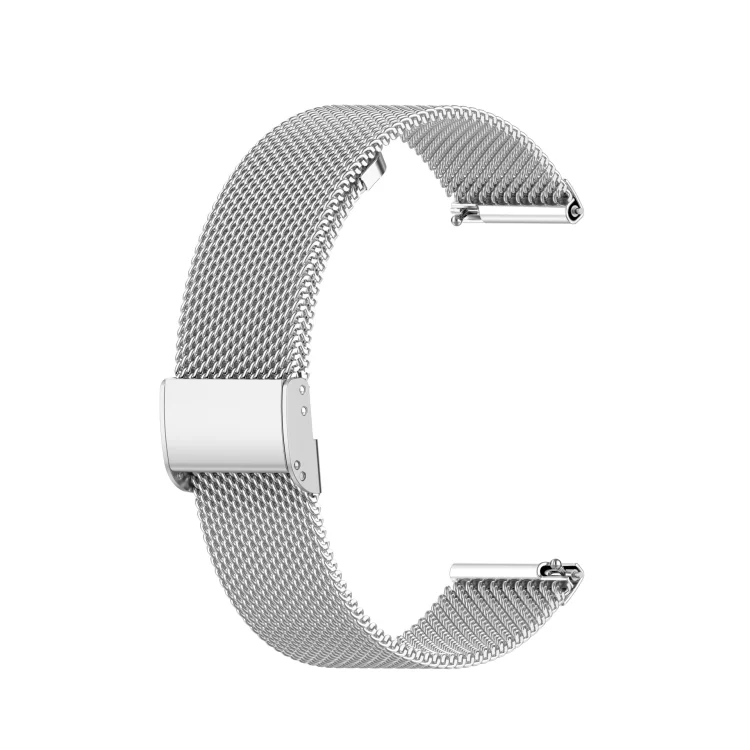 22mm Milan Metal Steel Mesh One Buckle Watch Band