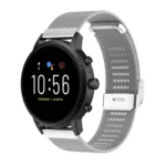 22mm Milan Metal Steel Mesh One Buckle Watch Band - Image 9