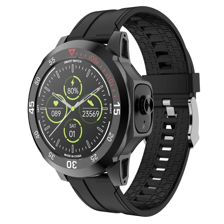 N16 1.28 inch Color Screen Smart Watch,Support Heart Rate Monitoring/Blood Pressure Monitoring