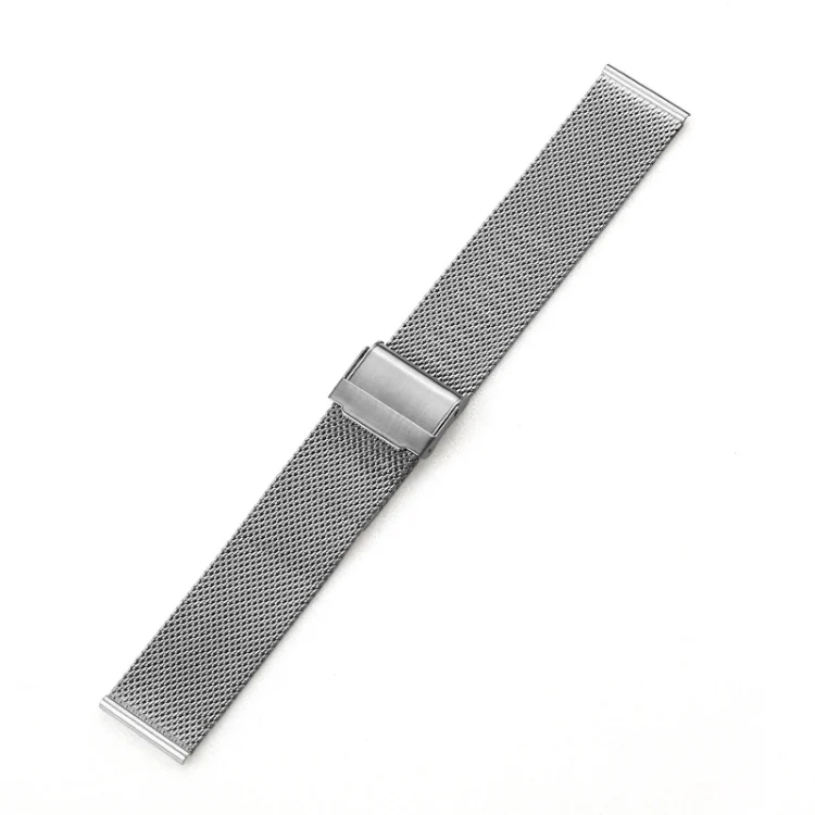 SYA001857901A_1.webp Milan Steel Mesh Double Buckle Watch Band - Image 6