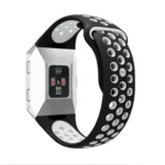For Fitbit Ionic Breathable Two-tone Silicone Watch Band - Image 5