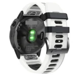22mm Silicone Sports Two-Color Watch Band