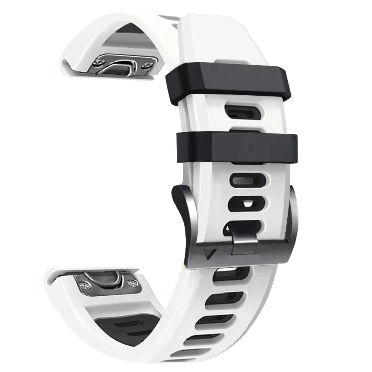 SYA001875104A_2.webp 22mm Silicone Sports Two-Color Watch Band - Image 7