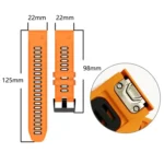 22mm Silicone Sports Two-Color Watch Band - Image 4