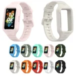 Solid Color Silicone Integrated Watch Band - Image 2