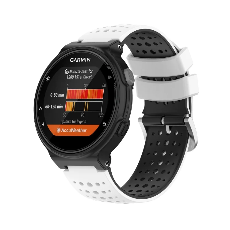 Silicone Sports Two-Color Watch Band