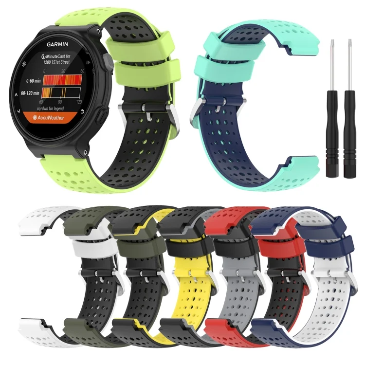 SYA001894207_B1.webp Silicone Sports Two-Color Watch Band - Image 2