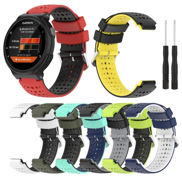 SYA001894209_B1.webp Silicone Sports Two-Color Watch Band - Image 2