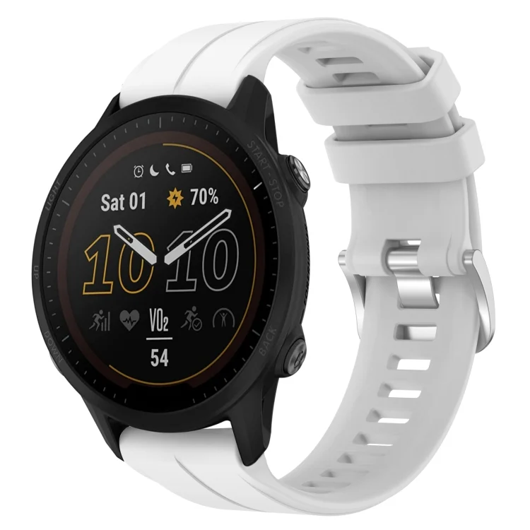 22mm Solid Color Silicone Watch Band