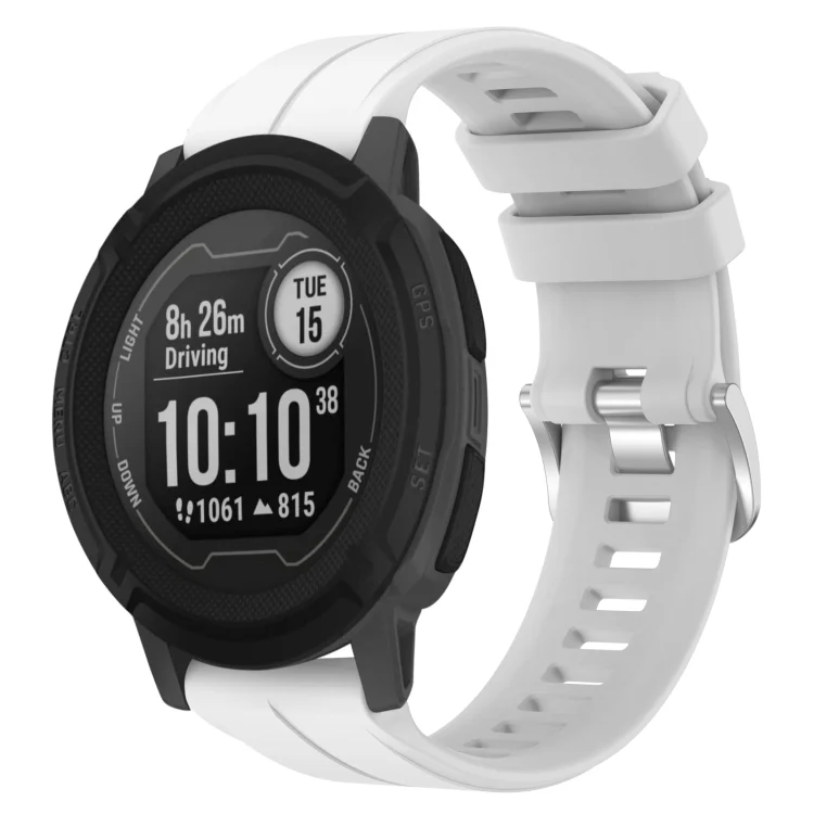 22mm Solid Color Silicone Watch Band