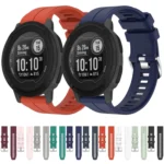 22mm Solid Color Silicone Watch Band - Image 2