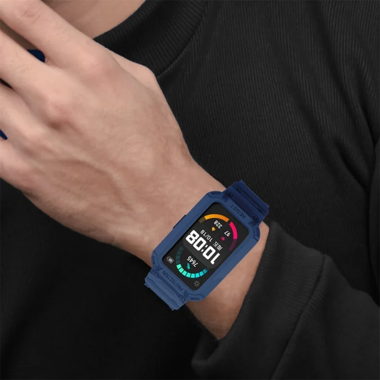 SYA001896301_B4.webp For Huawei Watch Fit 2020 / Honor Watch ES 2020 JSM Integrated TPU Adjustable Elastic Watch Band - Image 5