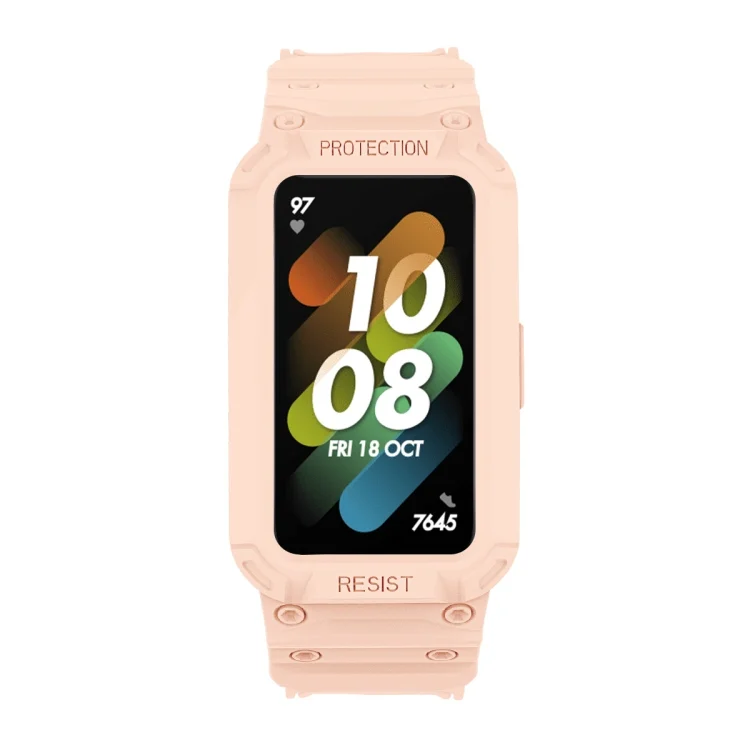 SYA001897101_1.webp For Huawei Band 6 / 7 / Honor Band 6 JSM Integrated TPU Adjustable Elastic Watch Band - Image 7