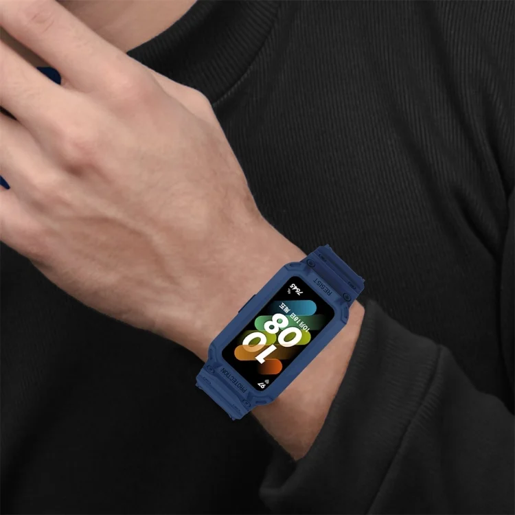 SYA001897101_B5.webp For Huawei Band 6 / 7 / Honor Band 6 JSM Integrated TPU Adjustable Elastic Watch Band - Image 6