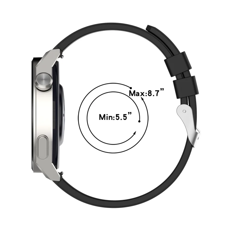 SYA001905903_B3.webp Protruding Head Silicone Strap Silver Buckle - Image 4