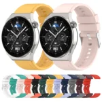 Protruding Head Silicone Strap Silver Buckle - Image 2