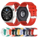 Protruding Head Silicone Strap Silver Buckle - Image 2