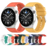 Protruding Head Silicone Strap Silver Buckle - Image 2