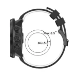 22mm Football Pattern Two-Color Silicone Strap - Image 4