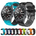 22mm Football Pattern Two-Color Silicone Strap - Image 2