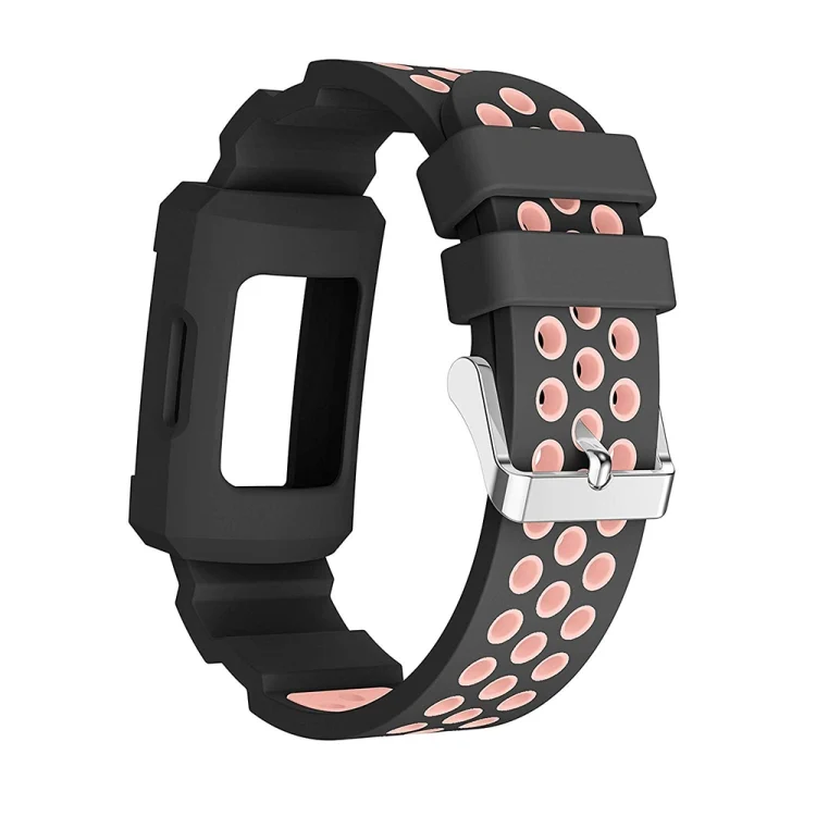 SYA001917101A_1.webp For Fitbit Charge 3 All-in-one Silicone Protective Case Replacement Watch Band - Image 3