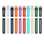 20mm Silicone Twill Watch Band - Image 4