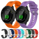 20mm Silicone Twill Watch Band - Image 2