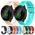 20mm Silicone Twill Watch Band - Image 2