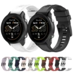 22mm Solid Color Silicone Watch Band - Image 2