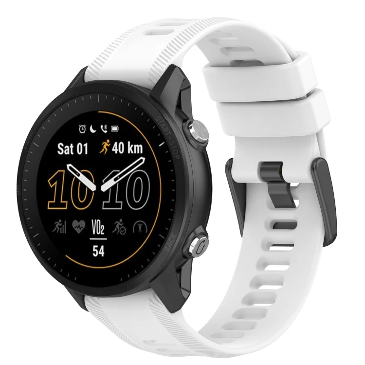 22mm Solid Color Silicone Watch Band
