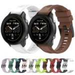 22mm Solid Color Silicone Watch Band - Image 2