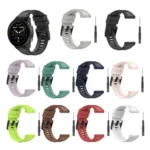 22mm Solid Color Silicone Watch Band - Image 3