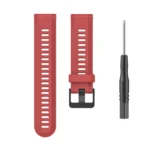 22mm Solid Color Silicone Watch Band - Image 6