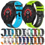 20mm Two-Color Silicone Watch Band - Image 2