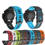 20mm Two-Color Silicone Watch Band - Image 3