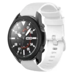 20mm Plaid Solid Color Silicone Watch Band