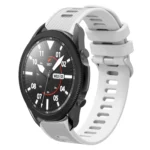 20mm Twill Solid Color Silicone Watch Band