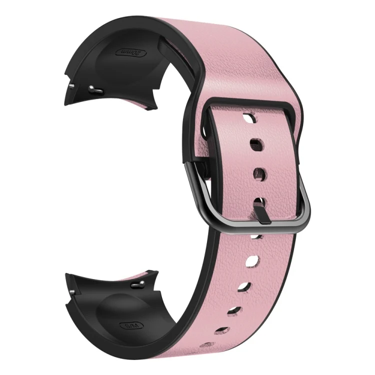 SYA001926205A_1.webp 20mm Silicone Adhesive Leather Watch Band - Image 7
